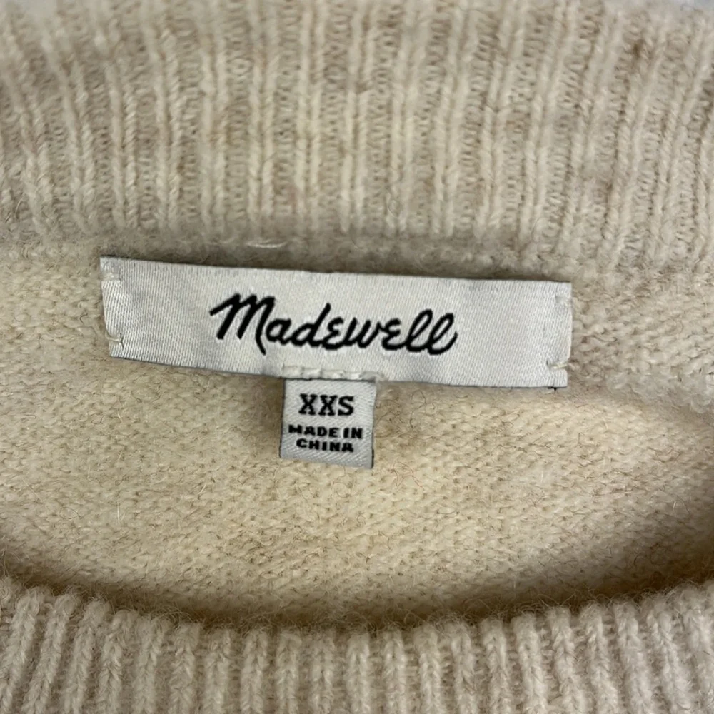 MADEWELL Crofton Oversized Striped Pullover Sweater in Coziest Yarn Size XXS - Picture 6 of 10
